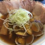『クソオヤジ最後のひとふり@大阪・十三』で貝(シェル)系ラーメン『あさりラーメン』がめちゃうま!